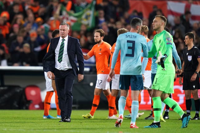 Michael O’Neill's side may have to battle through the play-offs
