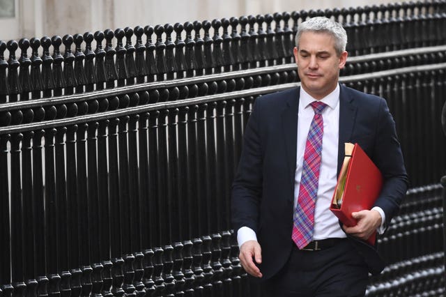 Brexit Secretary Stephen Barclay (Stefan Rousseau/PA