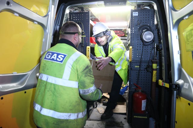Gas mains failure