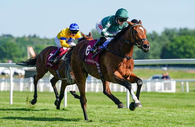 Nashwa emerged victorious at Newbury