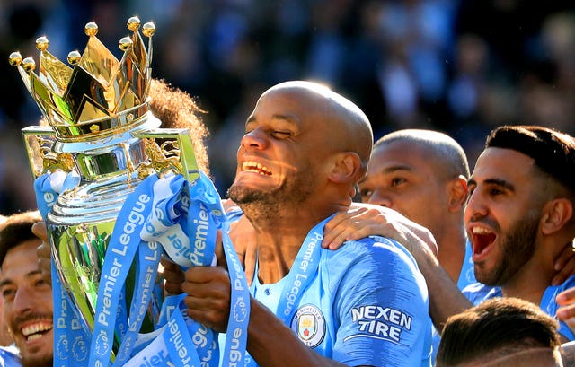 Kompany is City's most successful captain having lifted four Premier League crowns