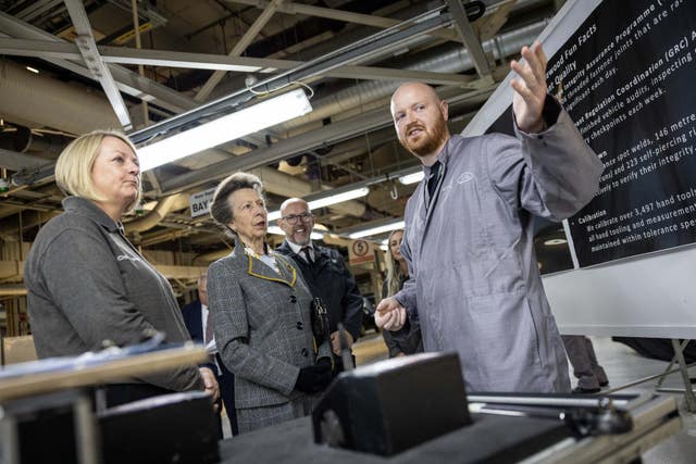 Royal visit to Halewood