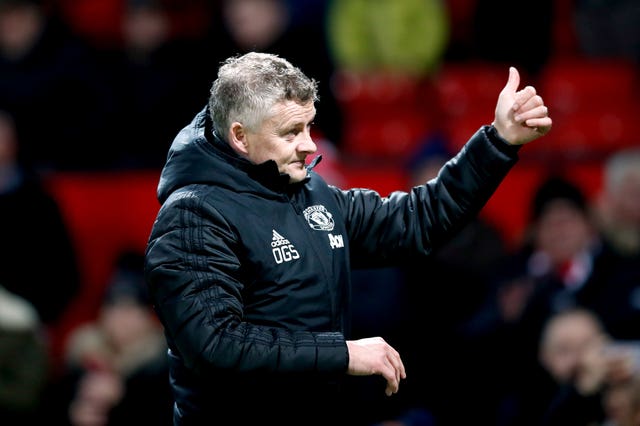 Manchester United manager Ole Gunnar Solskjaer