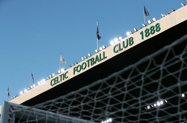 Celtic sit top of the table