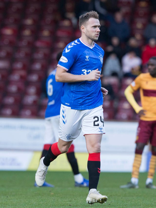 Rangers' Greg Stewart is an injury doubt for Friday's clash with Stranraer