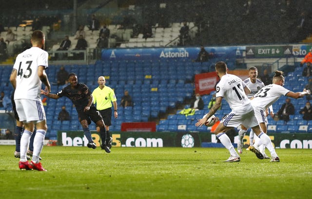 Raheem Sterling slots home the opener