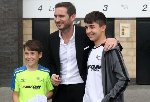 Frank Lampard Press Conference – Pride Park Stadium