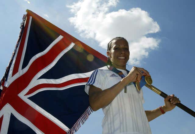 Holmes with her Olympic gold medals (David Davies/PA).