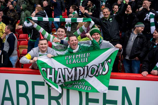 Celtic won the league after Aberdeen lost