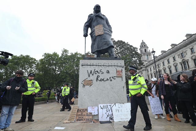 Statue of Sir Winston Churchill