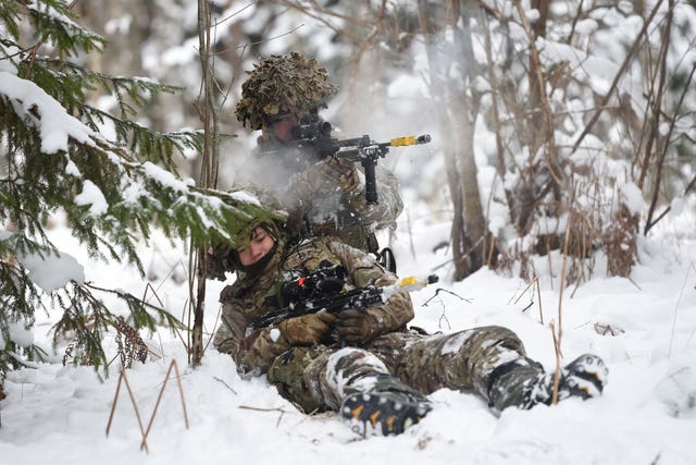 British troops in Estonia