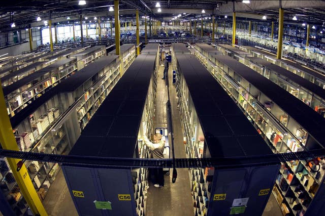 Amazon distribution centre