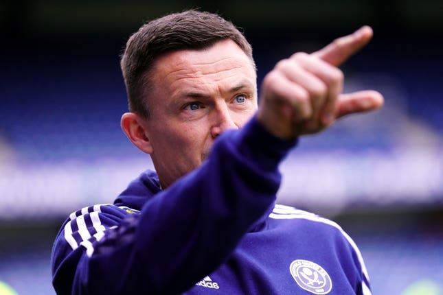 Sheffield United manager Paul Heckingbottom
