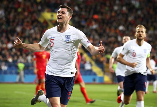 Michael Keane equalised for the Three Lions