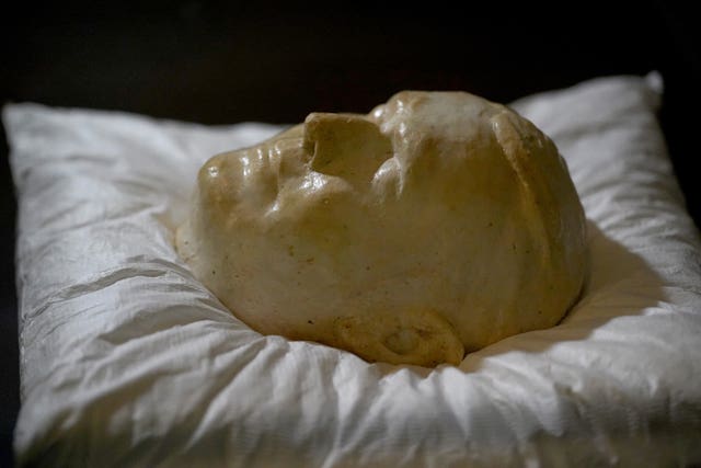 The death mask of Michael Collins