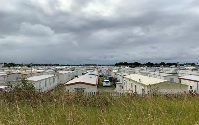 Sealands Caravan Park fire