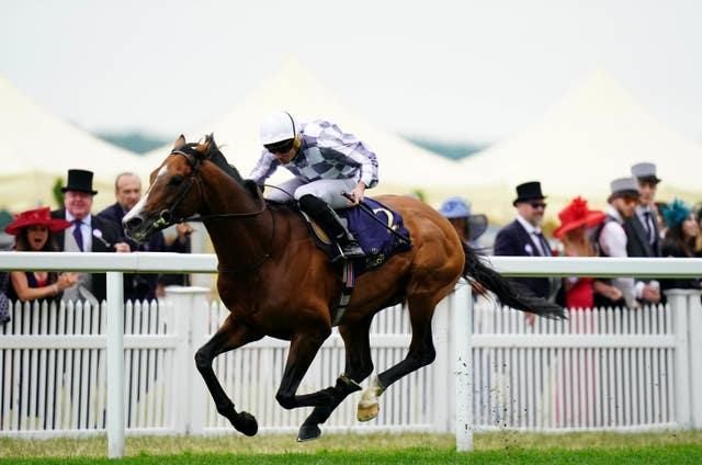 Broome in the clear at Royal Ascot