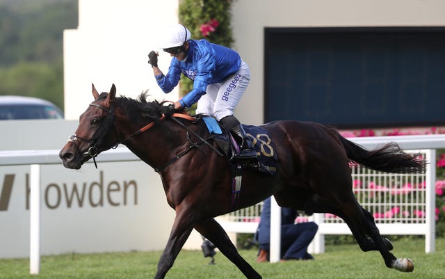 Real World and Marco Ghiani winning the Royal Hunt Cup