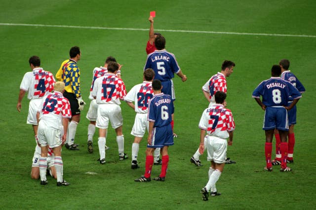 Soccer – World Cup France 98 – Semi Final – France v Croatia