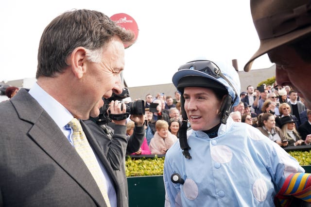 Henry de Bromhead with Rachael Blackmore
