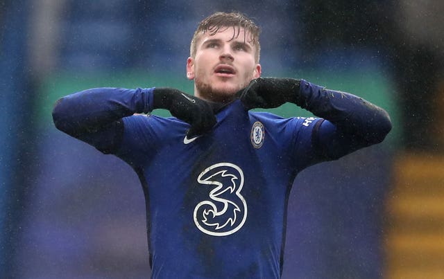 Timo Werner has scored only once in his last 14 appearances for Chelsea