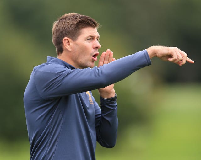 Steven Gerrard has taken a coaching role at Anfield of late (Nigel French/Empics)