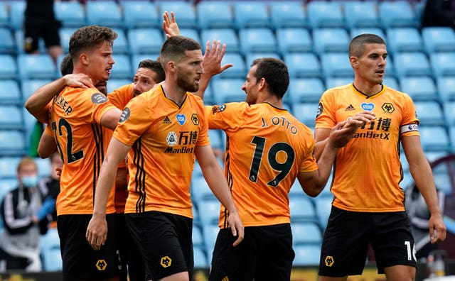Wolves have won all three matches since the Premier League''s resumption