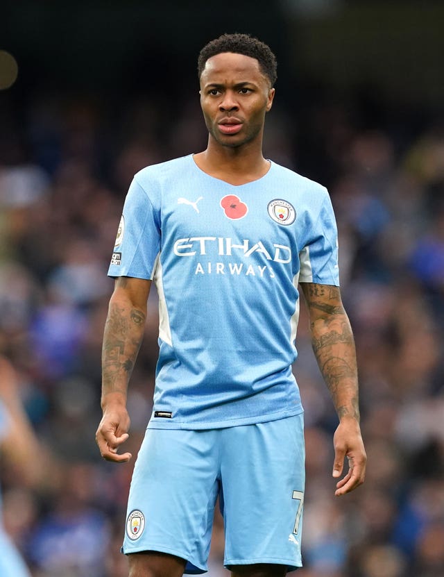 Raheem Sterling has made just three Premier League starts this season