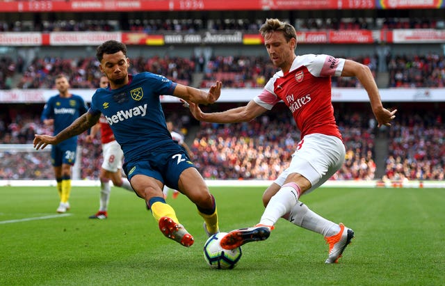 Nacho Monreal is an injury worry for Arsenal for the trip to Palace.