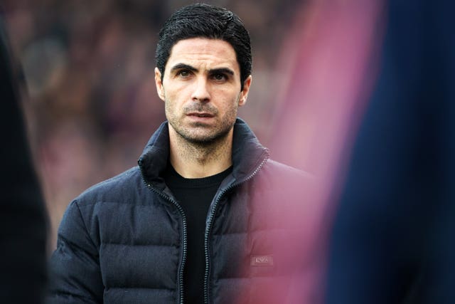 Mikel Arteta is pleased with the improvement in Arsenal's defensive work rate 