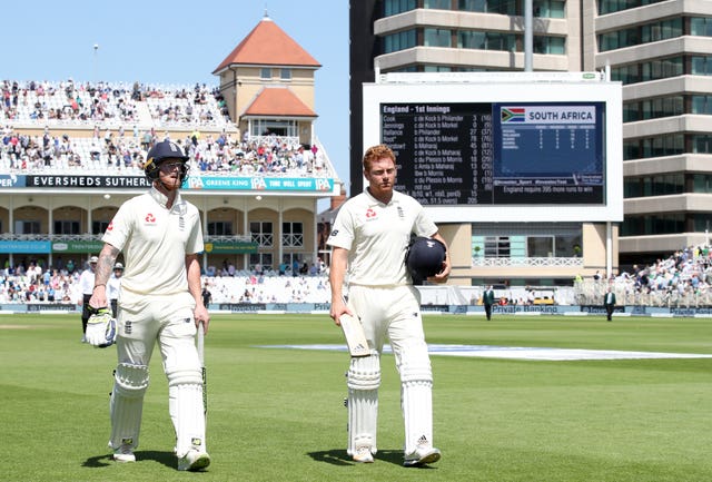 Jonny Bairstow (right) and Ben Stokes were both tried during the winter