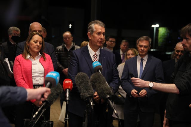 Democratic Unionist Party meet to ratify new leader