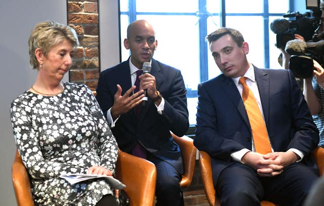 Angela Smith and Gavin Shuker, listen to Chuka Umunna 