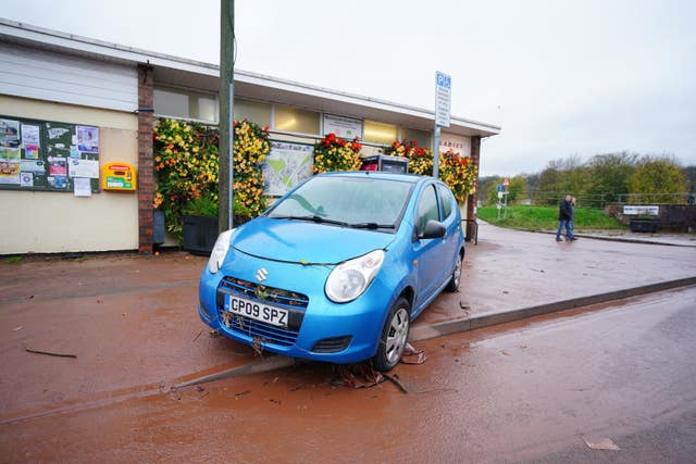 Autumn weather Nov 16th 2025