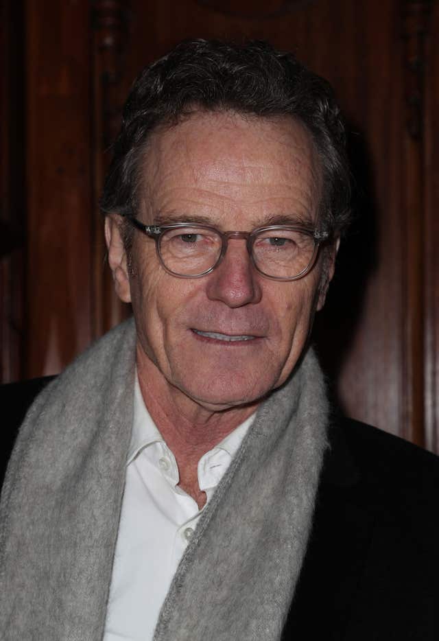 Bryan Cranston (Jonathan Brady/PA)