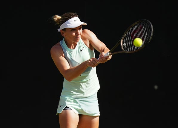 Simona Halep proved too strong for Katie Boulter