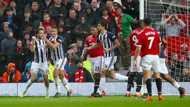 Jay Rodriguez gave West Brom a shock win at Old Trafford