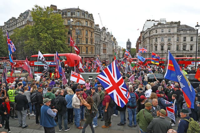 Soldier F protest