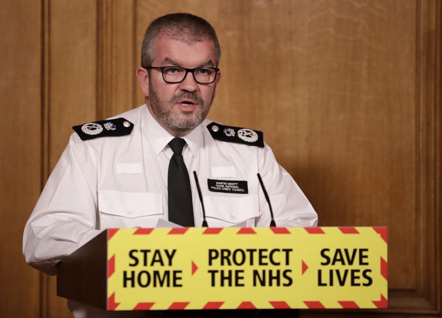 Martin Hewitt, chairman of the National Police Chiefs’ Council