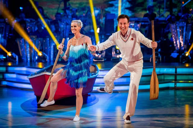 Anton Du Beke and Judy Murray