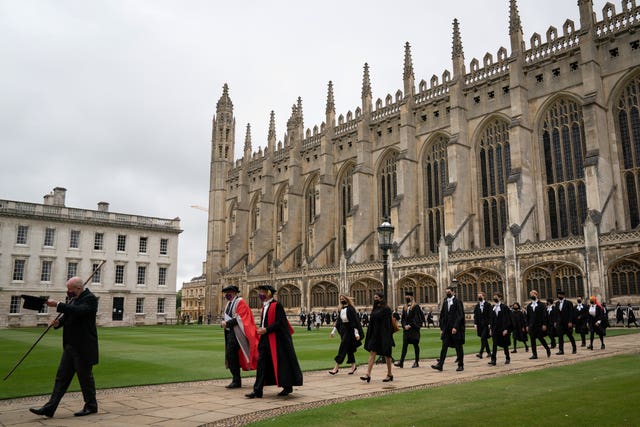University of Cambridge graduation ceremony