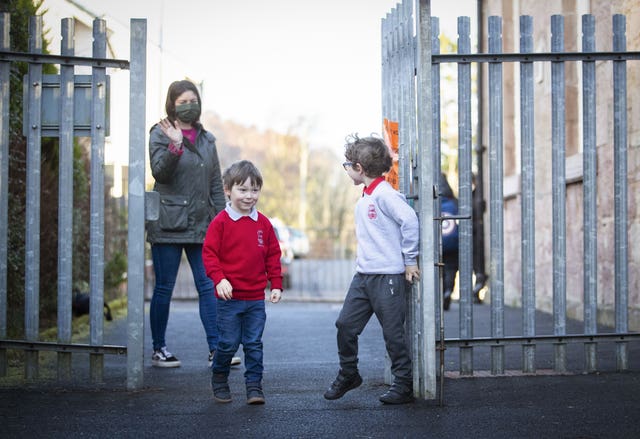 Scotland's youngest pupils have returned to the classroom as part of a phased reopening of schools