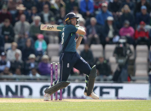 Jos Buttler on his way to the second fastest England ODI century as the hosts beat Pakistan at the Ageas Bowl