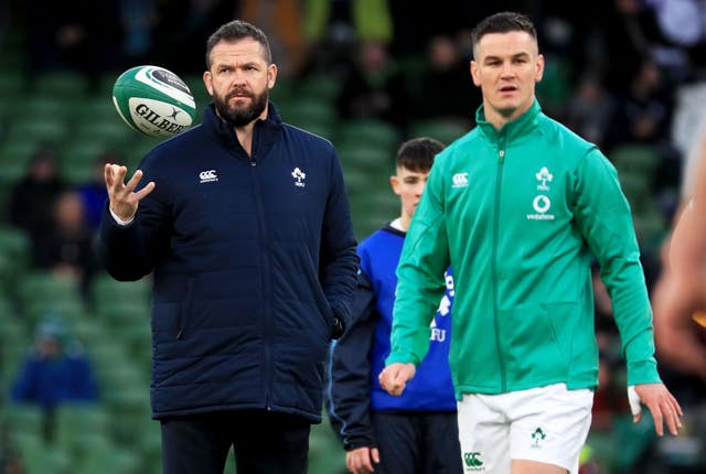 Andy Farrell praised the performance of Sexton following injury