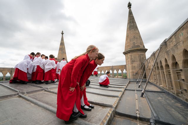 Ascension Day carol at St John’s Chapel – Cambridge