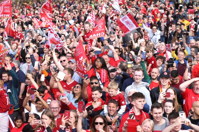 Liverpool Champions League Winners Parade