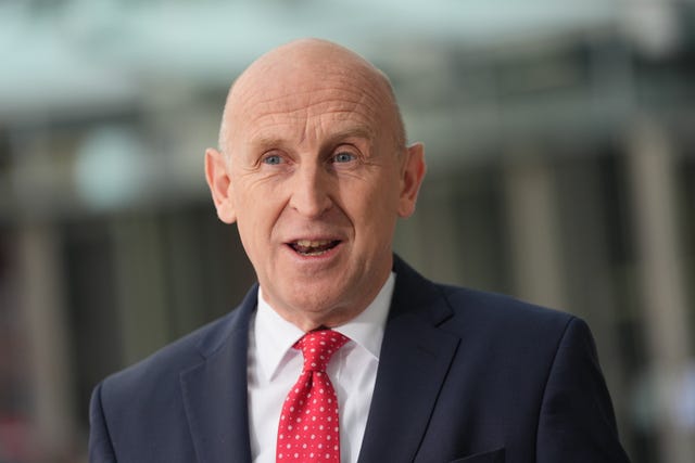 Defence Secretary John Healey