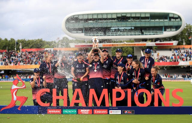 England won the 2017 Women's World Cup.