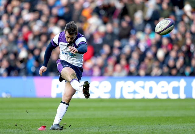 Greig Laidlaw demonstrated his excellence with the boot against France