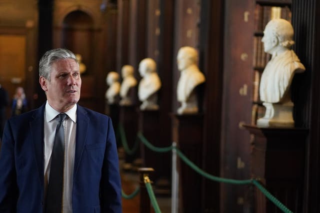 Keir Starmer visit to Dublin and Belfast